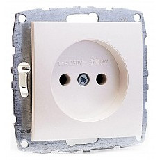 Розетка без заземления, без рамки mono electric despina - larissa 500-002522-116